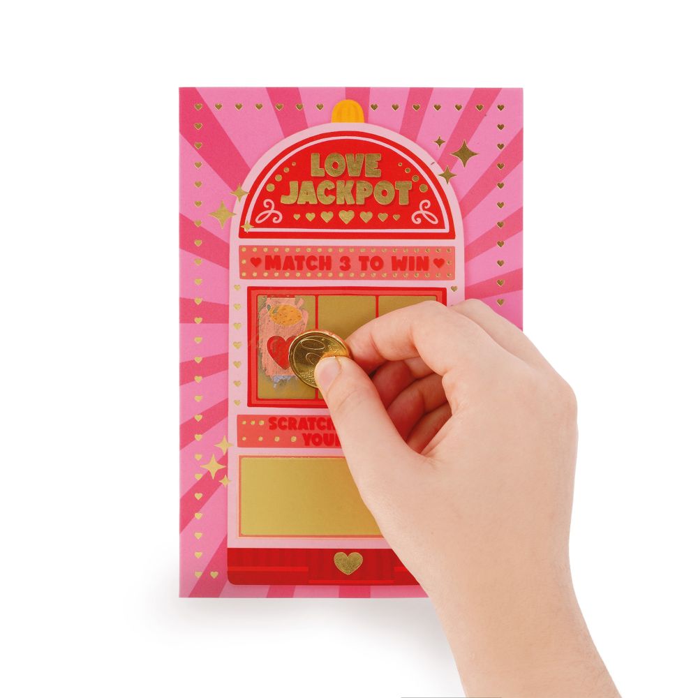 Scratch off card, Love jackpot, Love and friendship - 4