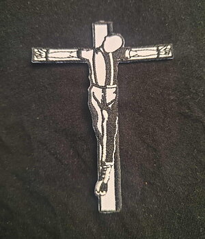 Crucified Skinhead - Tygmärke