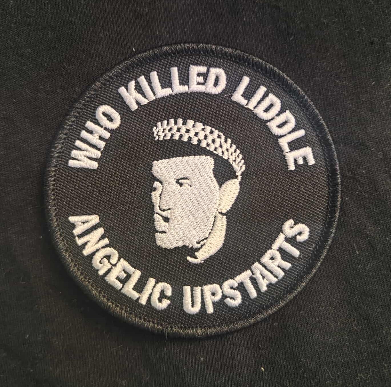 Angelic Upstarts - Who killed liddle - Tygmärke