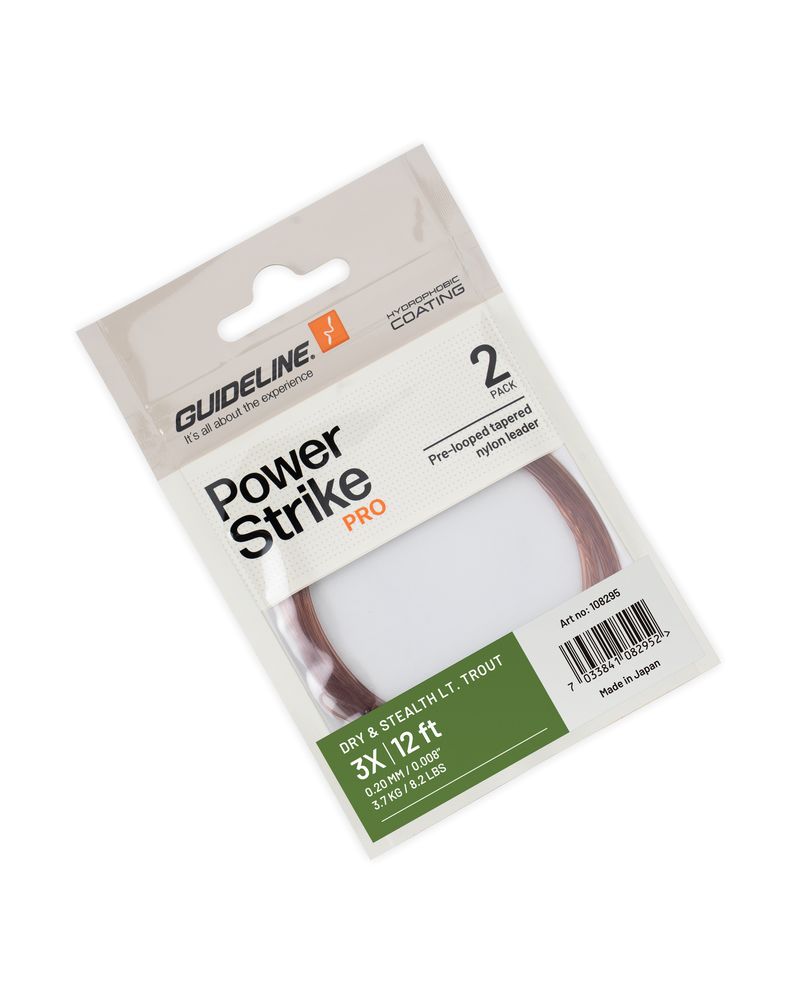 Guideline Power Strike PRO Dry & Stealth Lt. Trout 12' - 2 pack