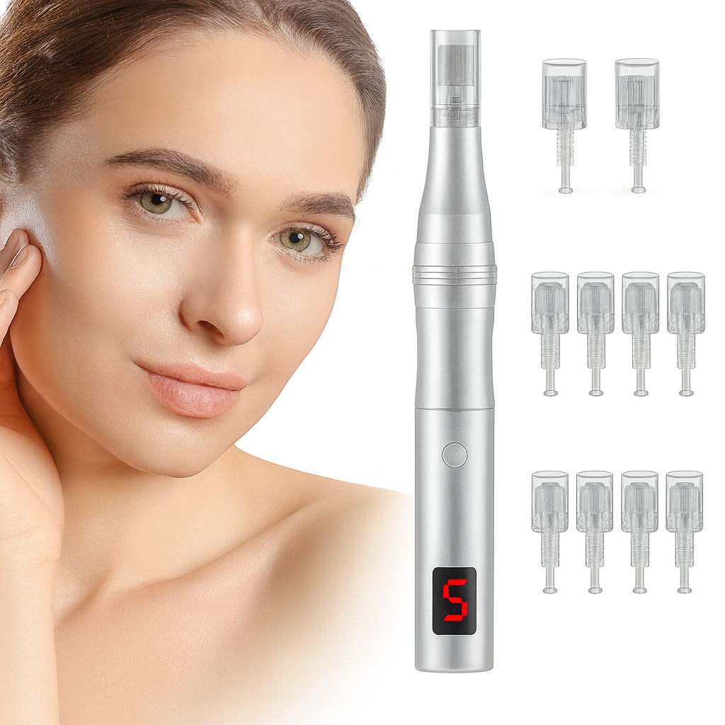 Derma Meso Pen – Microneedling Pen 10 R-Nano Spetsar