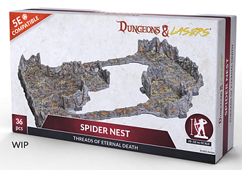 Dungeons & Lasers: Spider Nest (Transportskadad)