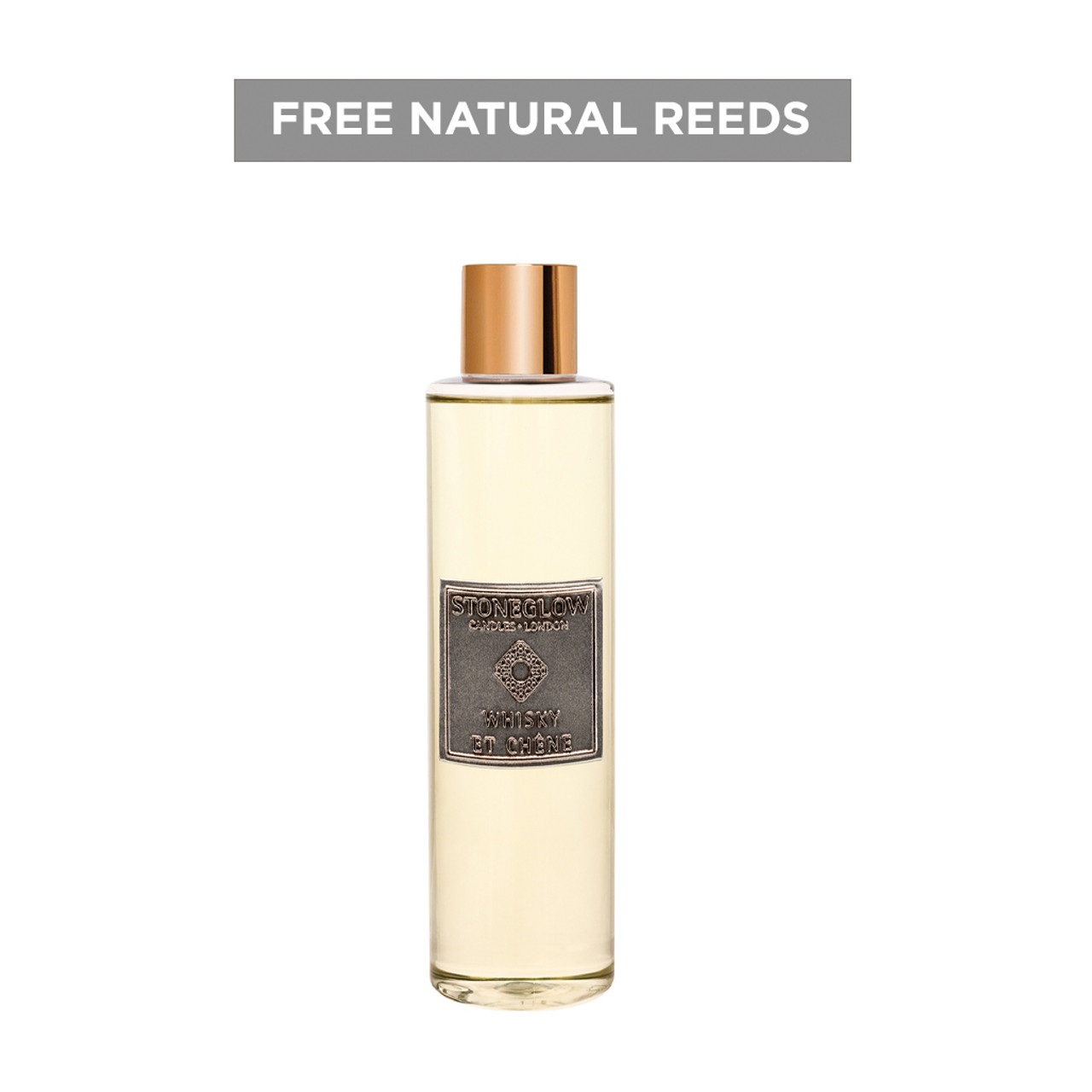  Metallique -Whisky Et Chene - Scented Reed Diffuser Refill 210ml