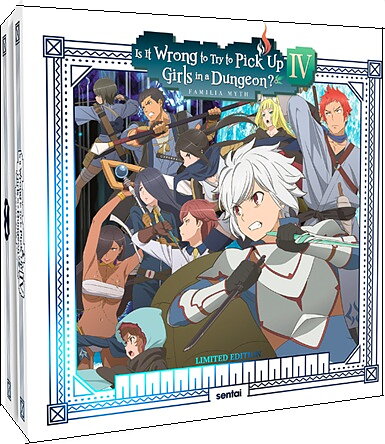 Is It Wrong To Try To Pick Up Girls In A Dungeon!? - Season 4 - Premium Box Set (BLU-RAY)