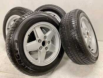 Kompletta Sommarhjul | 15" HALLEY 5x114.3 7x15 ET35 70.1 + 195/65 R15 91T MXT XSE Michelin Energy X Green | V105 + 114 Gamla däck | 6|6|4|4 mm