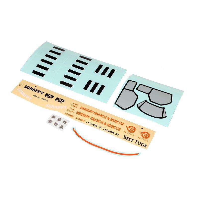 E-flite Decal Sheet: Micro Scrappy 800