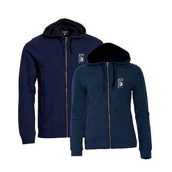Hoodie Full Zip Herr/Dam