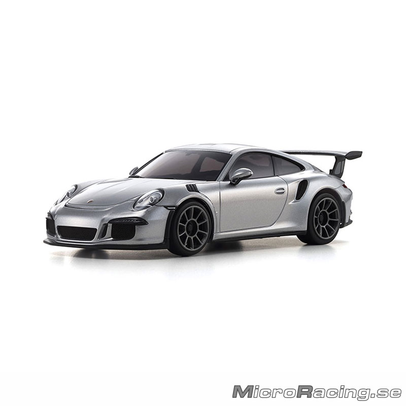 KYOSHO - MINI-Z MR04 RWD Porsche 911 GT3 RS Silver - Ready To Run - 2