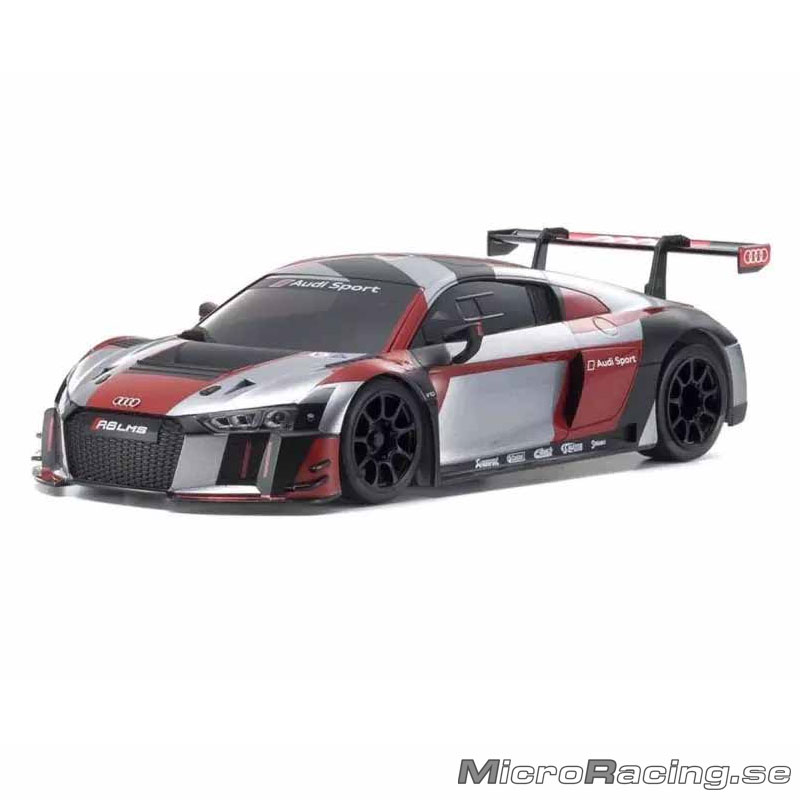 KYOSHO - MINI-Z MR04 RWD Audi R8 LMS 2015 Röd-Grå - Ready To Run - 2