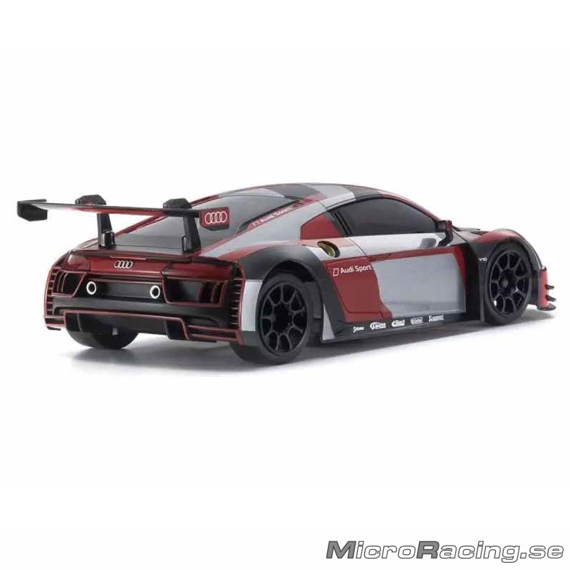 KYOSHO - MINI-Z MR04 RWD Audi R8 LMS 2015 Röd-Grå - Ready To Run - 3