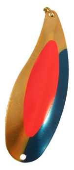 75mm fin shaped lure for char and rainbow trout