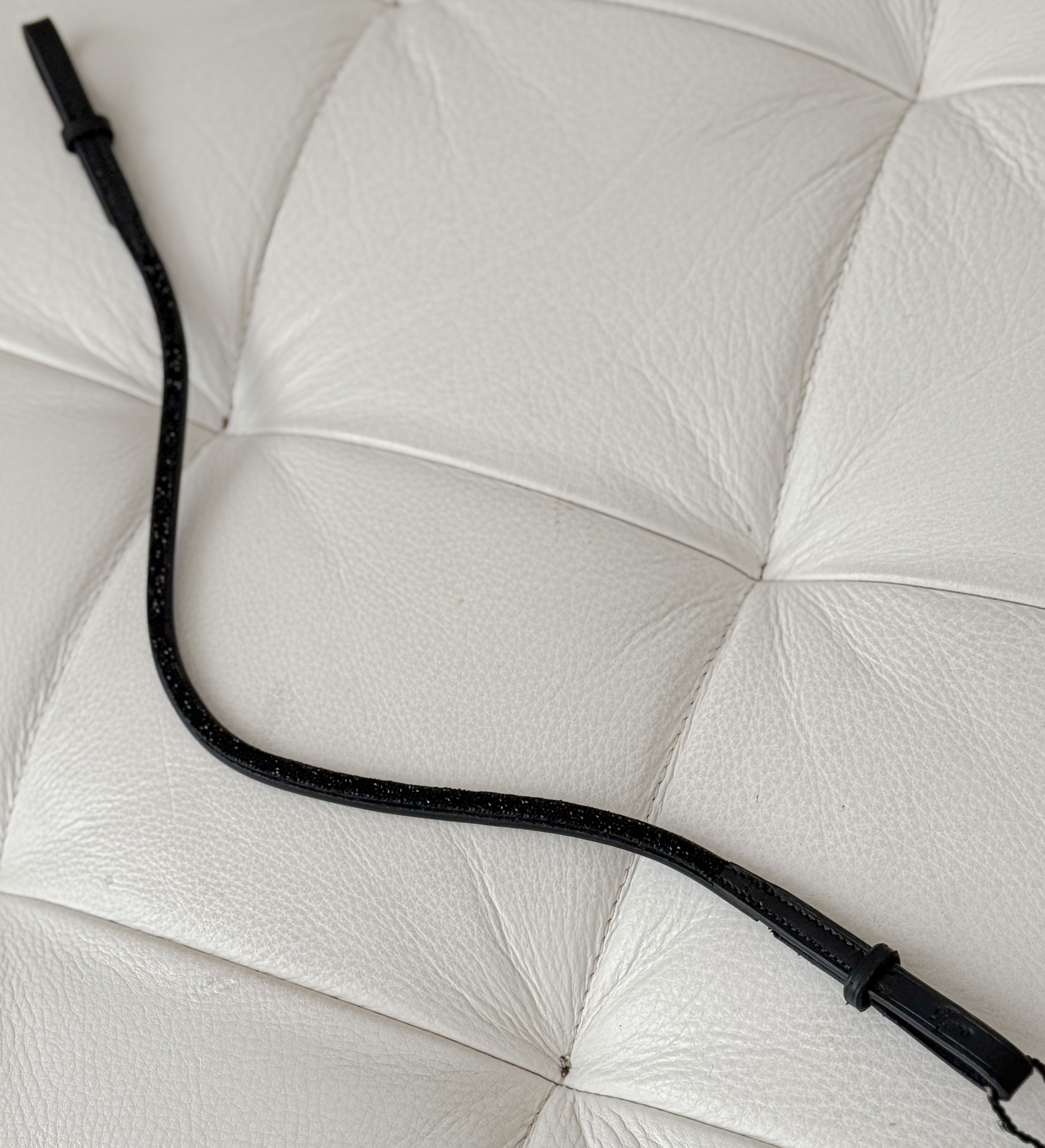Browband BLACK SHINE. ECO LEATHER