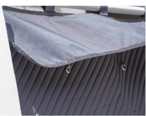 Paddock Stall Curtain – Black - 3