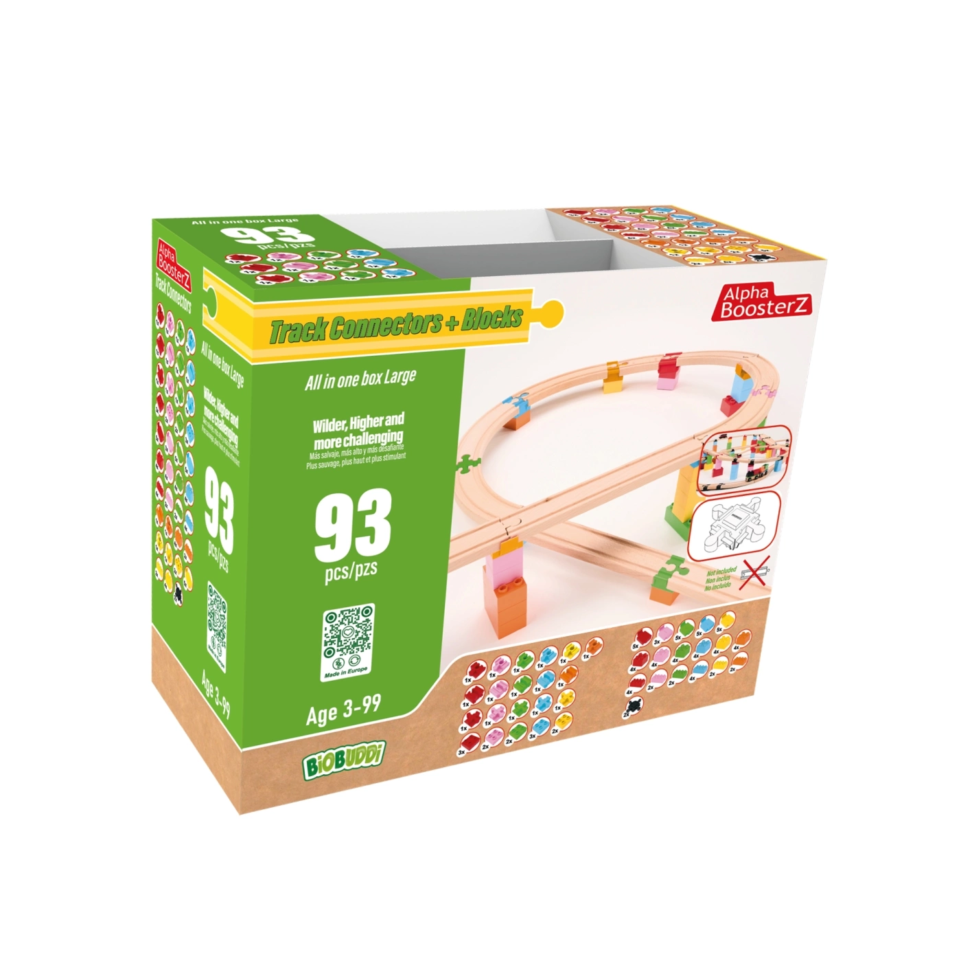 Alpha Boosterz All in one block box large 93 Delar