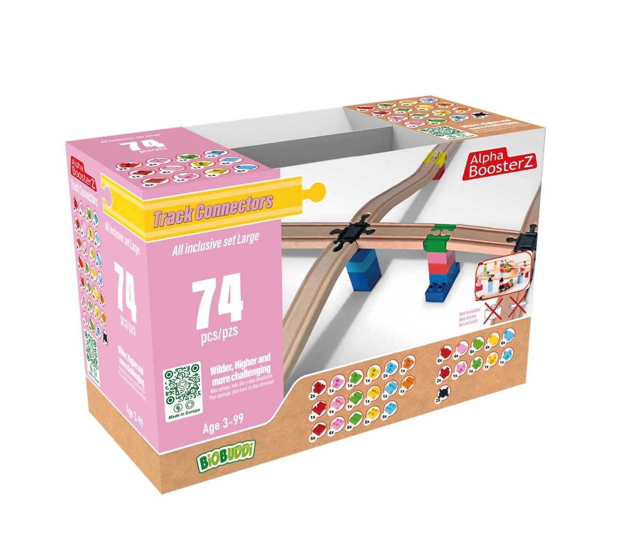 Alpha Boosterz All inclusive set Large 74 Delar