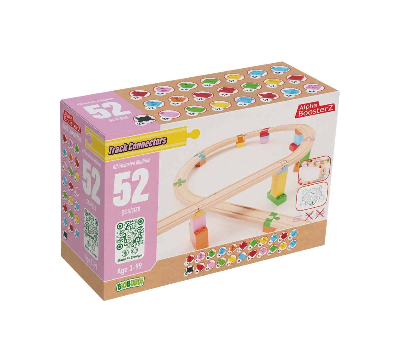 Alpha Boosterz All inclusive set Medium 52 Delar