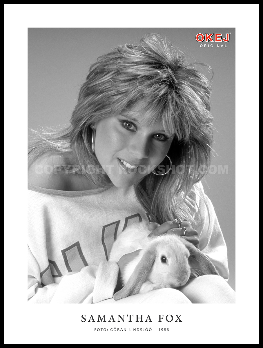 Samantha Fox 30x40 cm