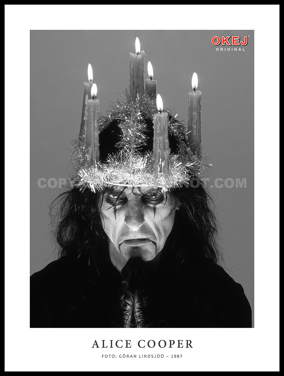 Alice Cooper 30x40 cm