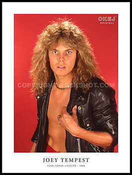 Joey Tempest 30x40 cm