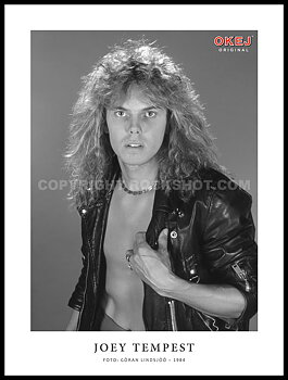 Joey Tempest 30x40 cm