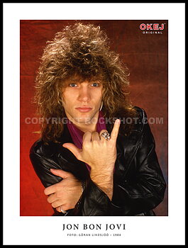 Jon Bon Jovi 30x40 cm