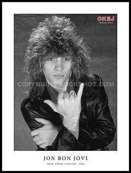 Jon Bon Jovi 30x40 cm