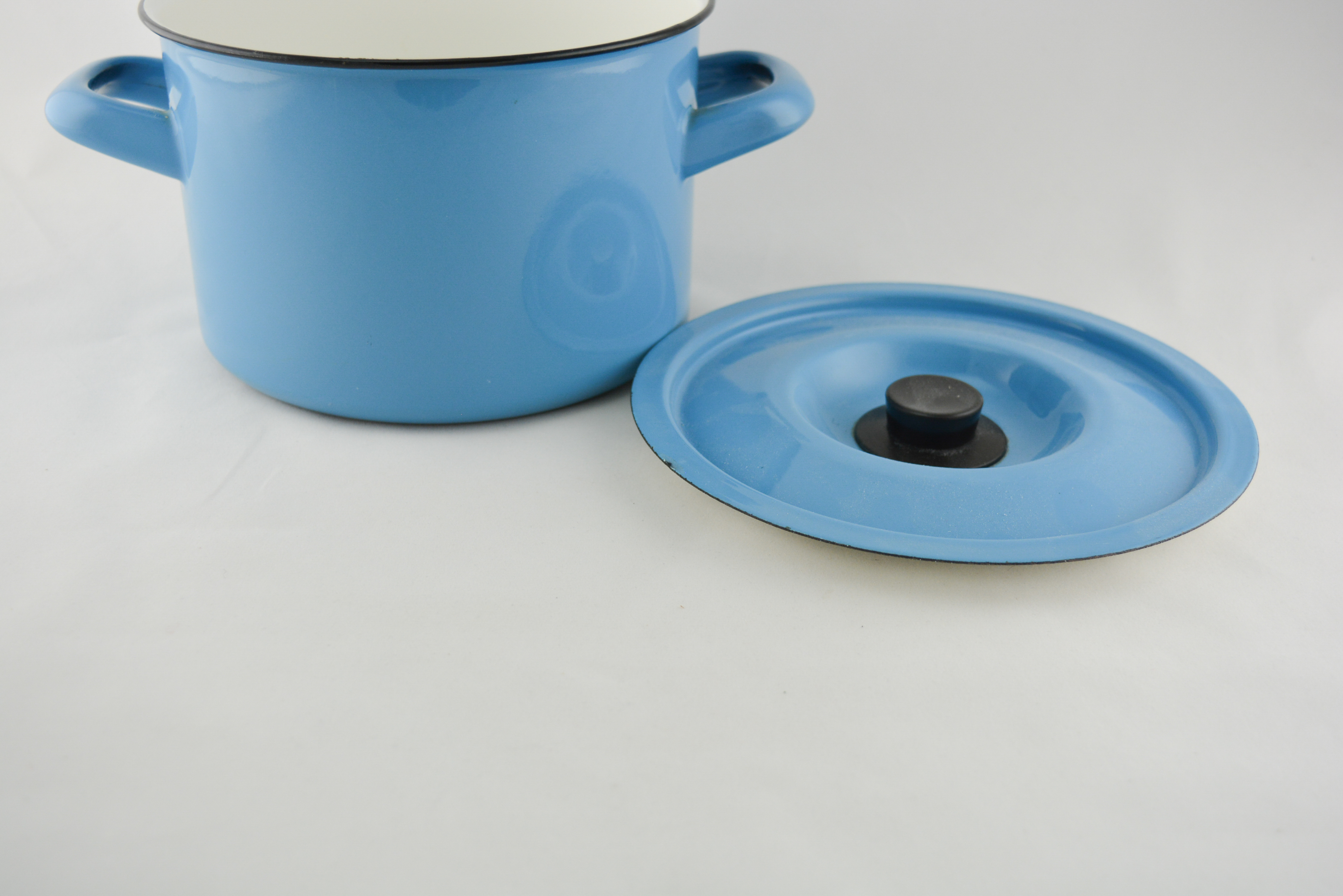 Gryta 2,5 l, blå, Finel - 3