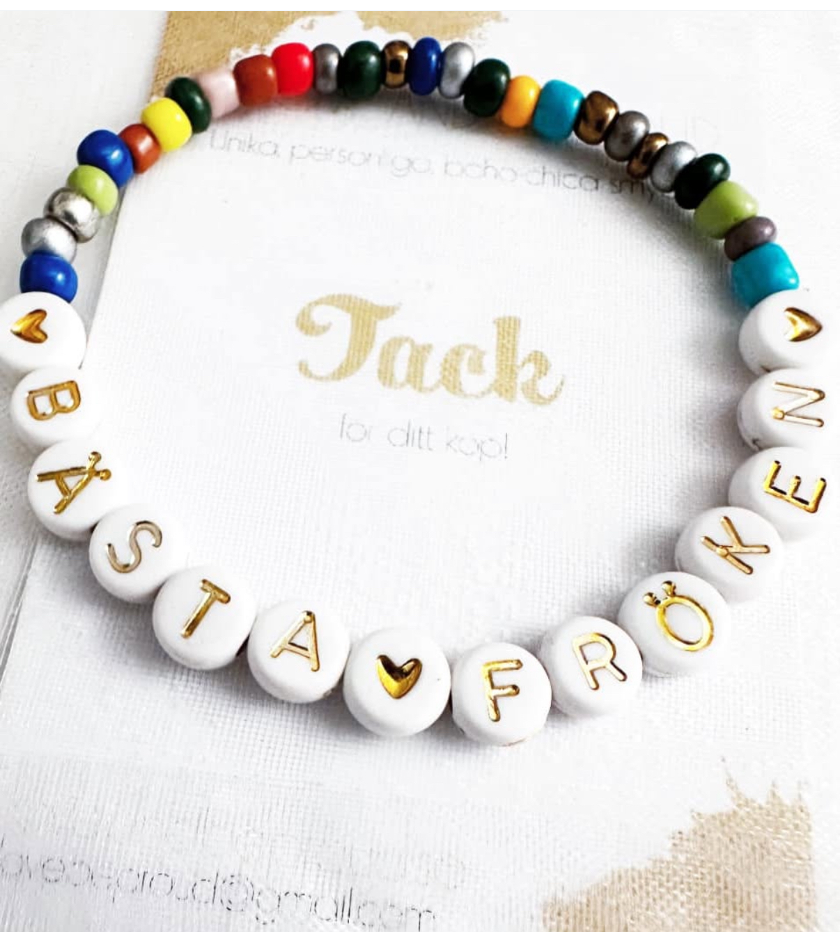 Tre bästa fröken- armband 