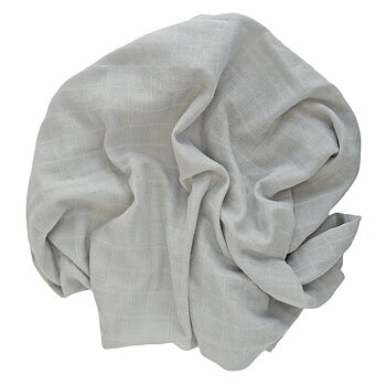 Muslinfilt silver grey GOTS - Babynord