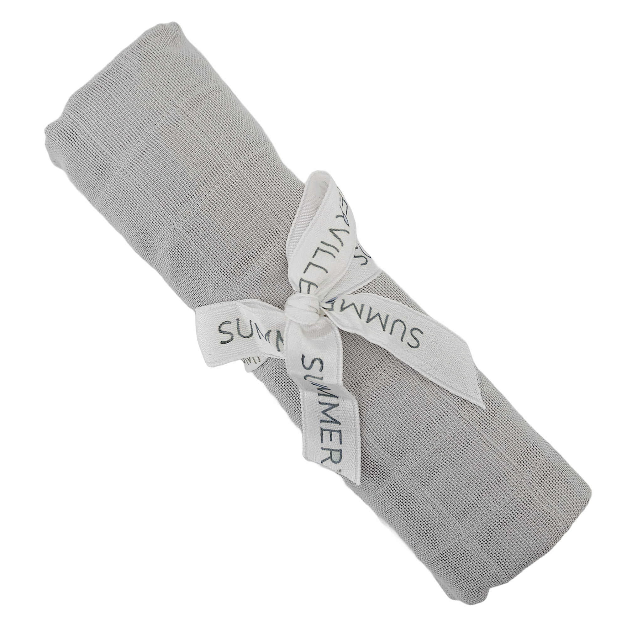 Muslinfilt silver grey GOTS - Babynord - 3