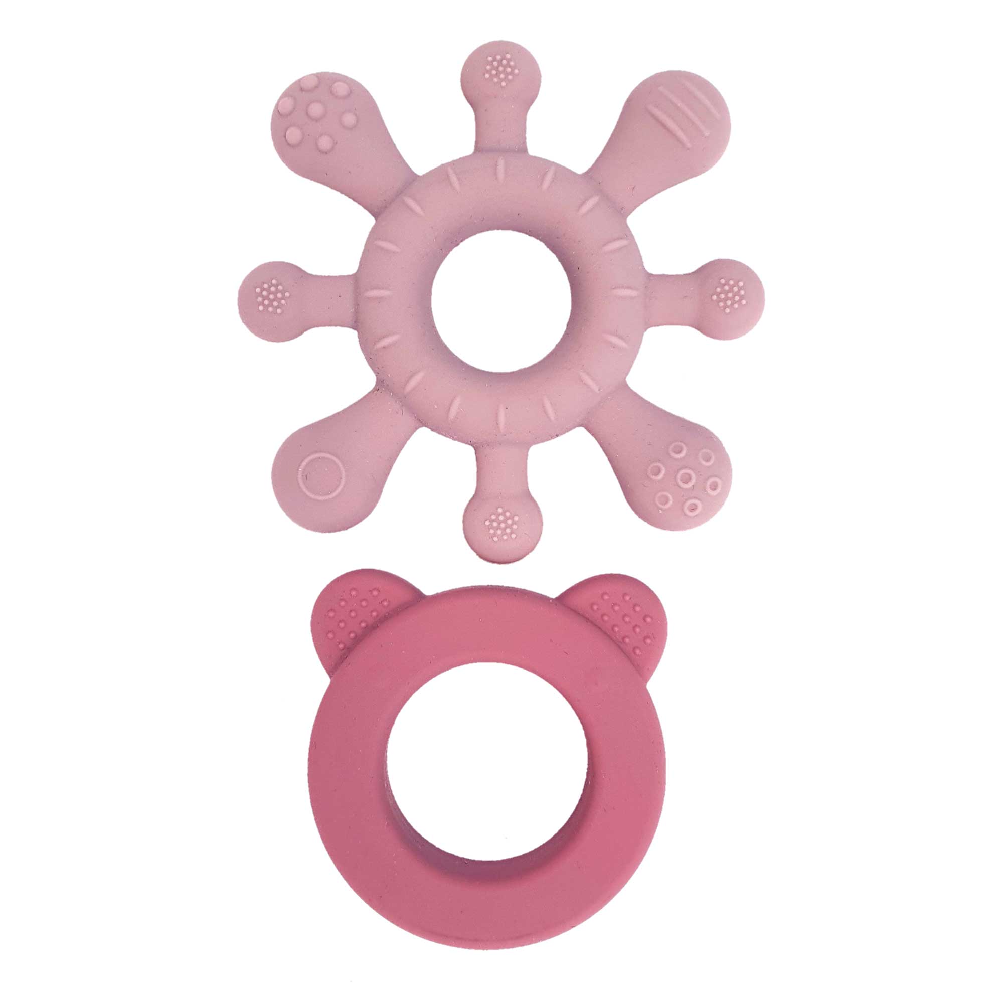 Skallra+bitring rose Mauve - Babynord - 2