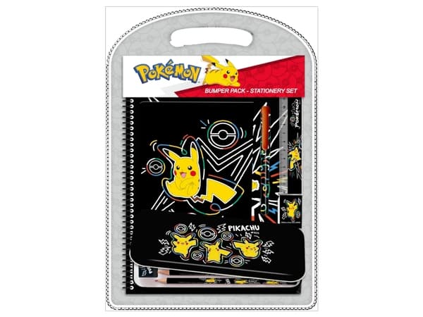 Pokémon Neon Set med låda och anteckningsbok