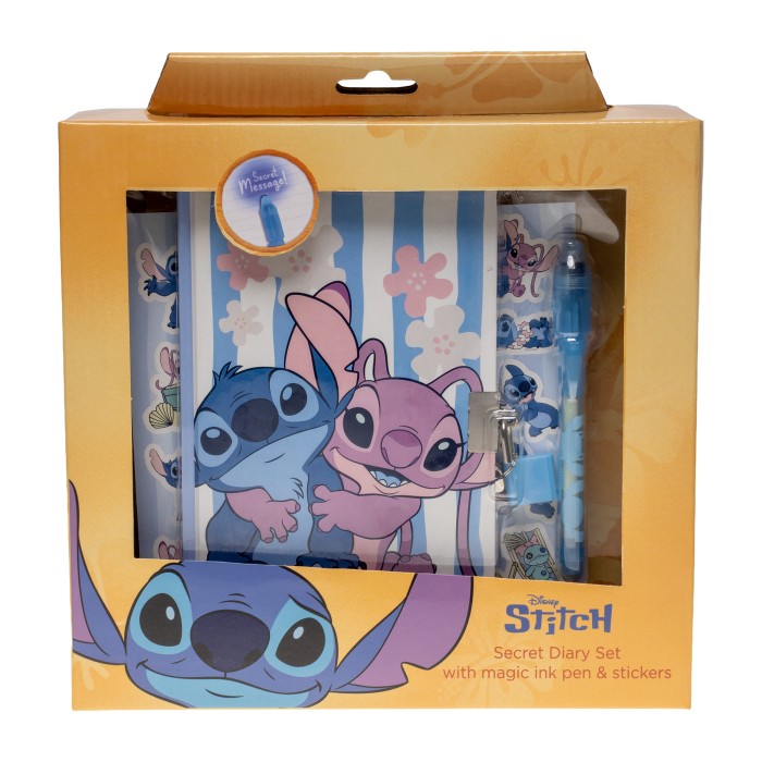 Disney Stitch Dagbok m/ magisk penna