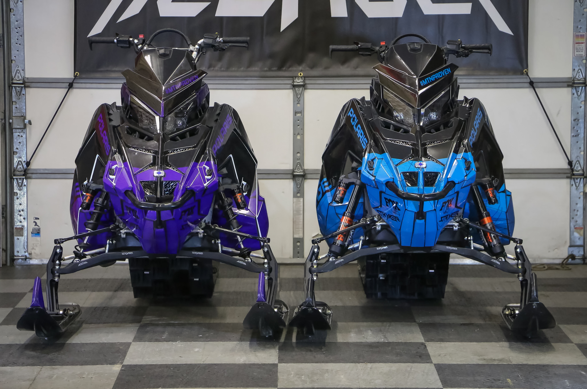 IceAge Stryker Kit Nedre A-Armar Polaris Axys/Matryx 36" React - Svart - 7