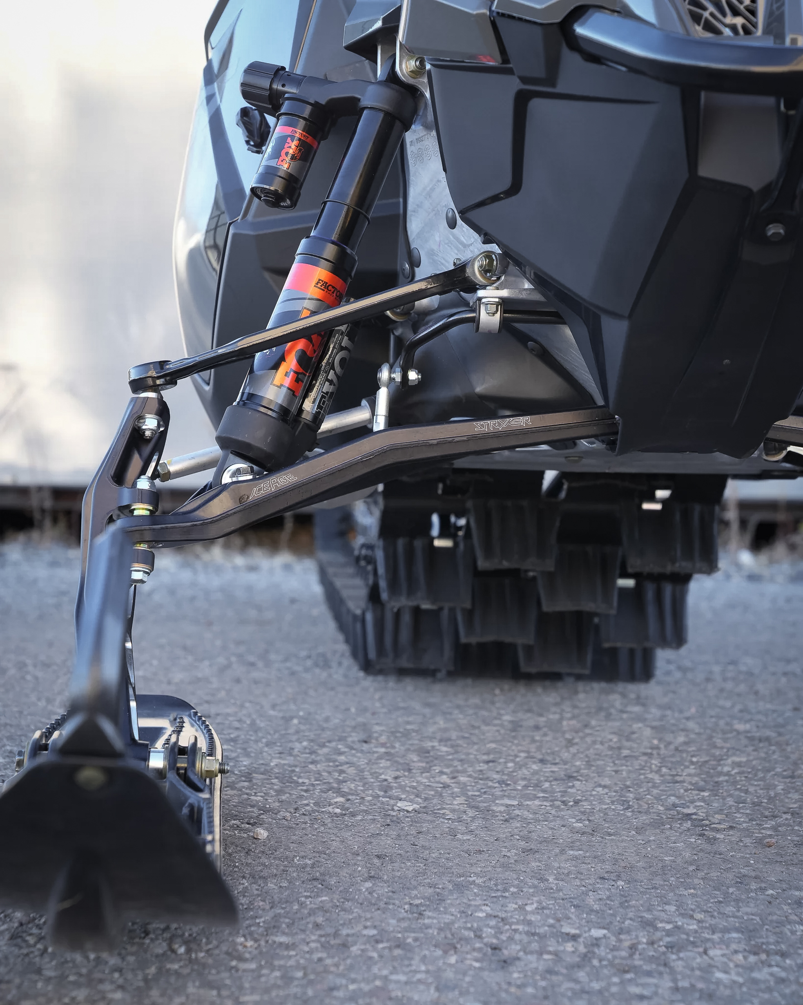 IceAge Stryker Kit Nedre A-Armar Polaris Axys/Matryx 36" React - Svart - 6