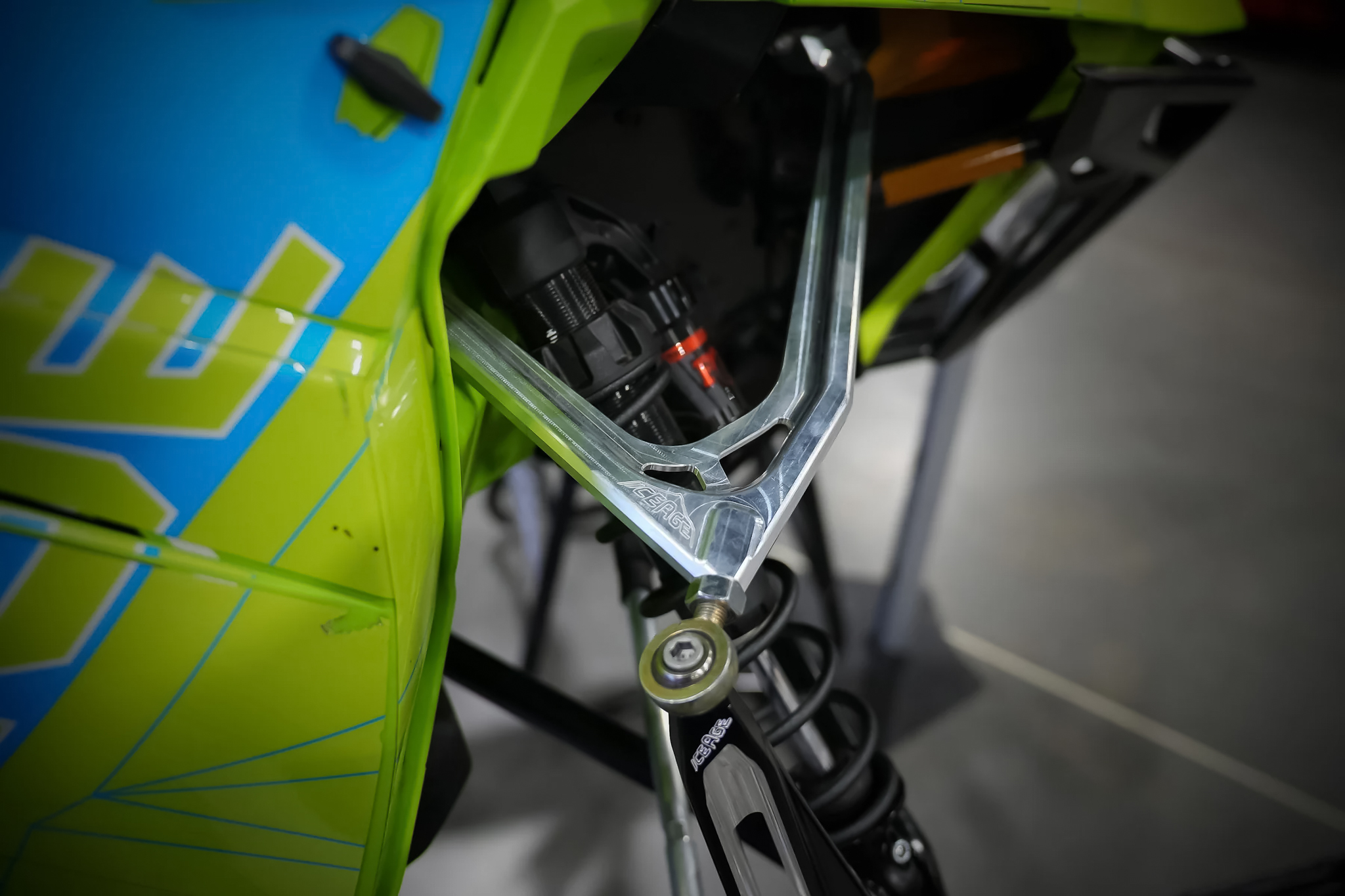 IceAge Stryker "EZ Steer" Kit Övre A-Armar Arctic Cat/Yamaha 36" Framvagn - 5