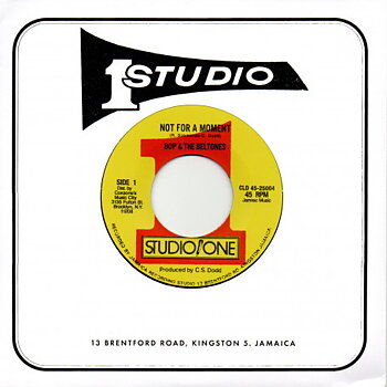 Bop & The Beltones - Not For A Moment