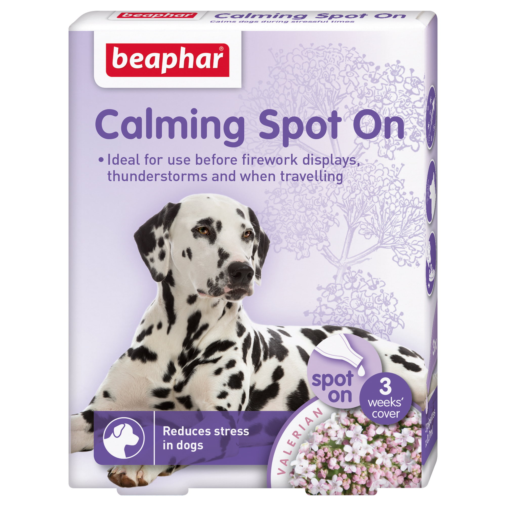 Beaphar Lugnande Spot- on Hund - 3 pack