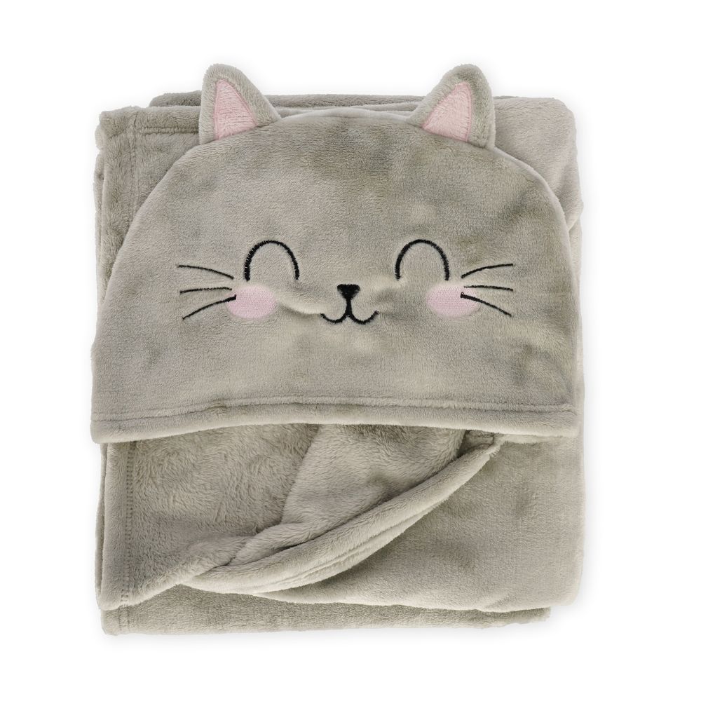 Cosy hugs, tæppe med hætte, Kitty - 3