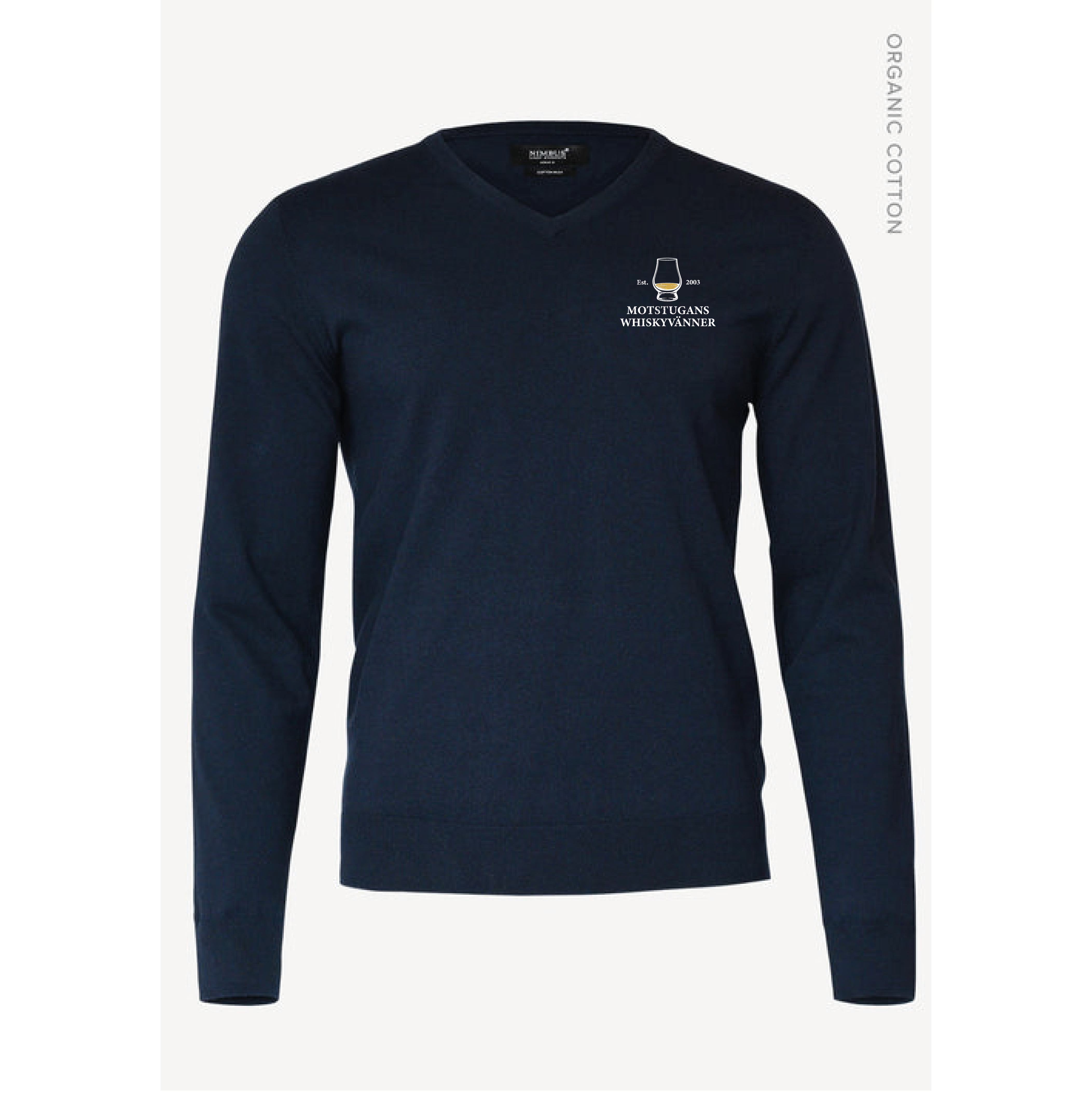 MWV Stickad Tröja Navy