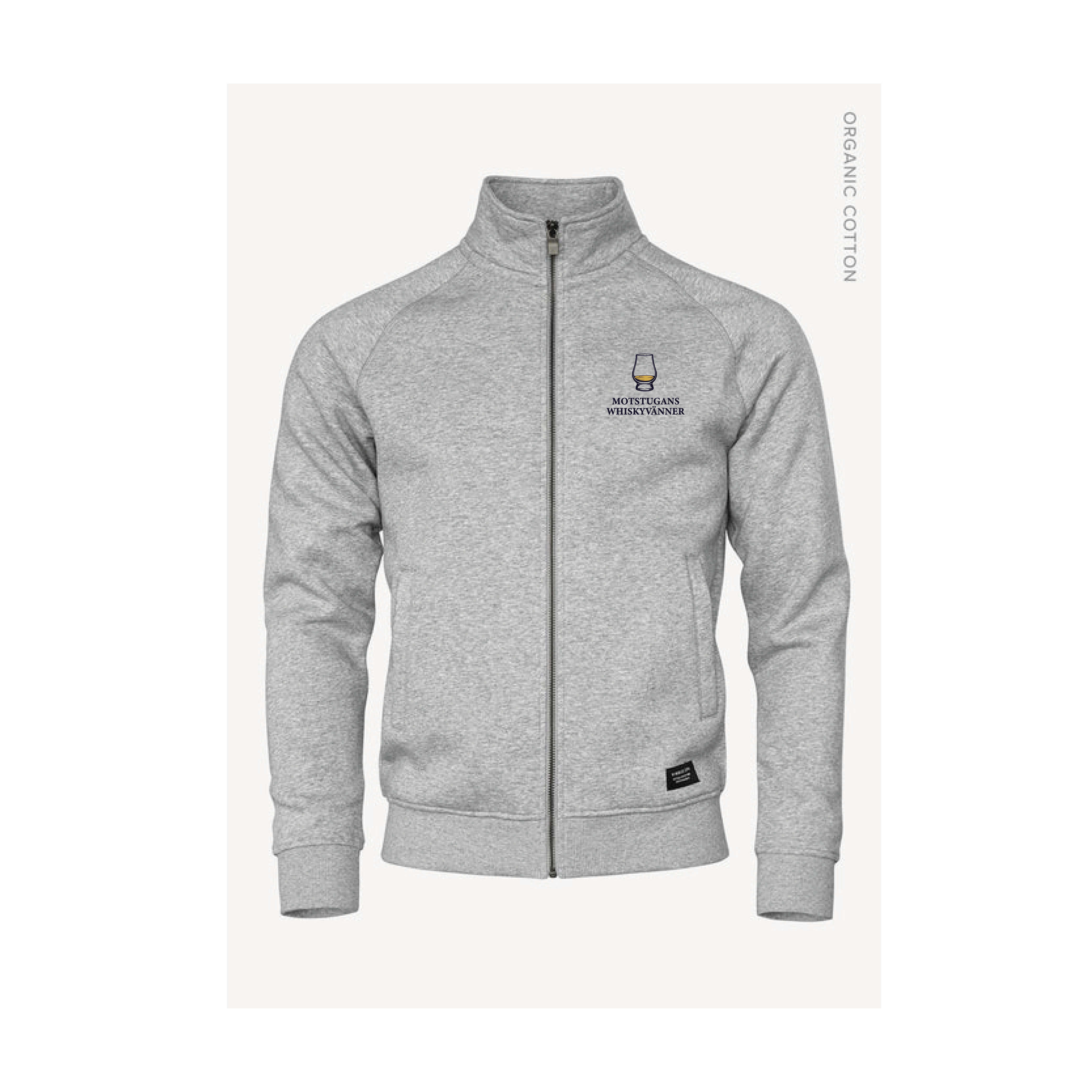 MWV Zip Cardigan Grå