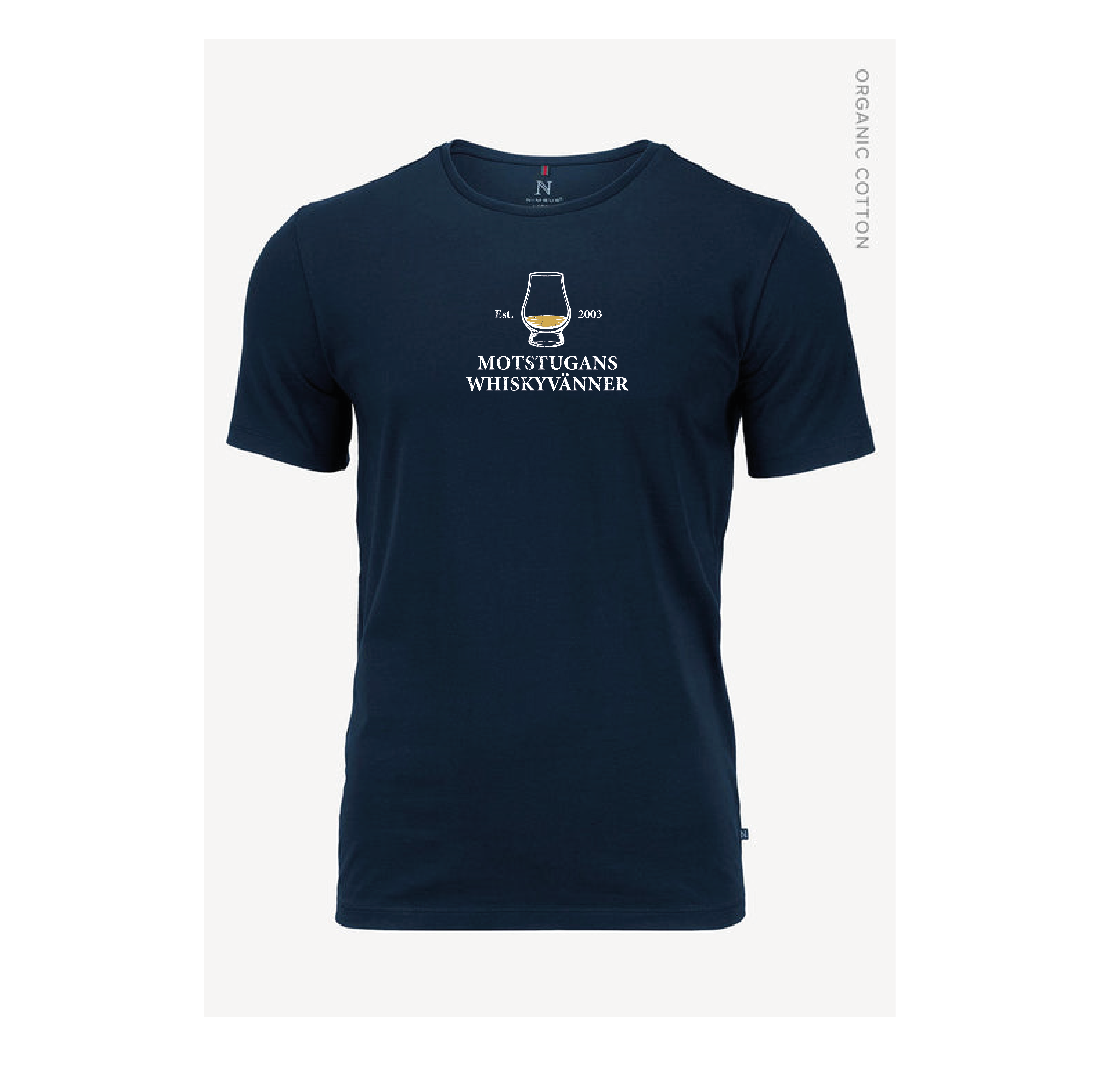 WWW Stretch-T-shirt Navy