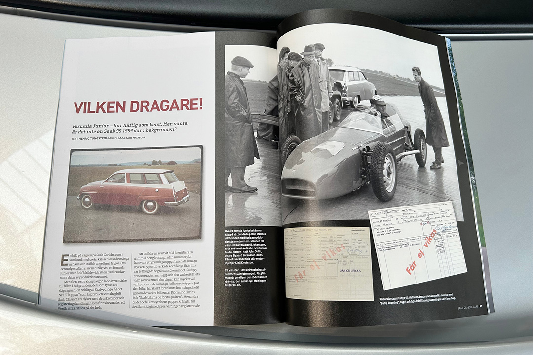 Saab Classic Cars nr 1 - 10