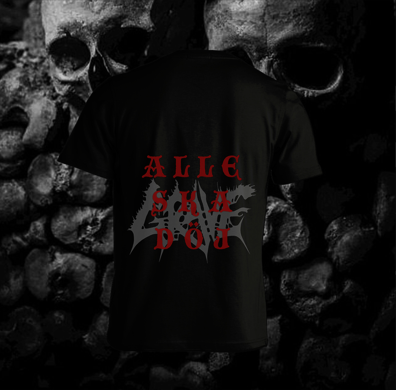 GRAVE - Alle Ska Döj T-shirt - 2
