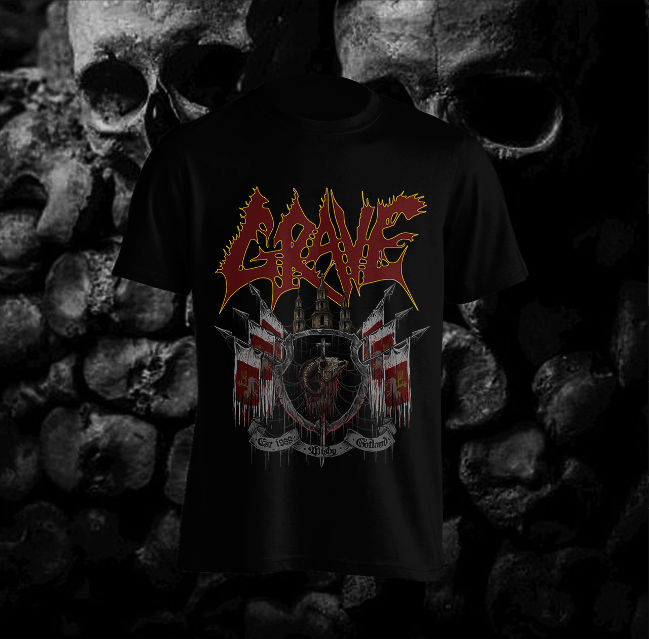 GRAVE - Alle Ska Döj T-shirt