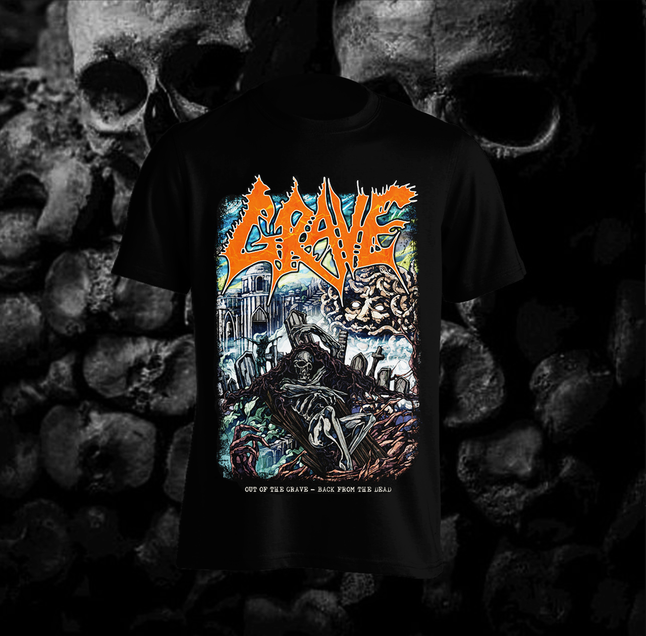 GRAVE - Back From The Dead T-shirt