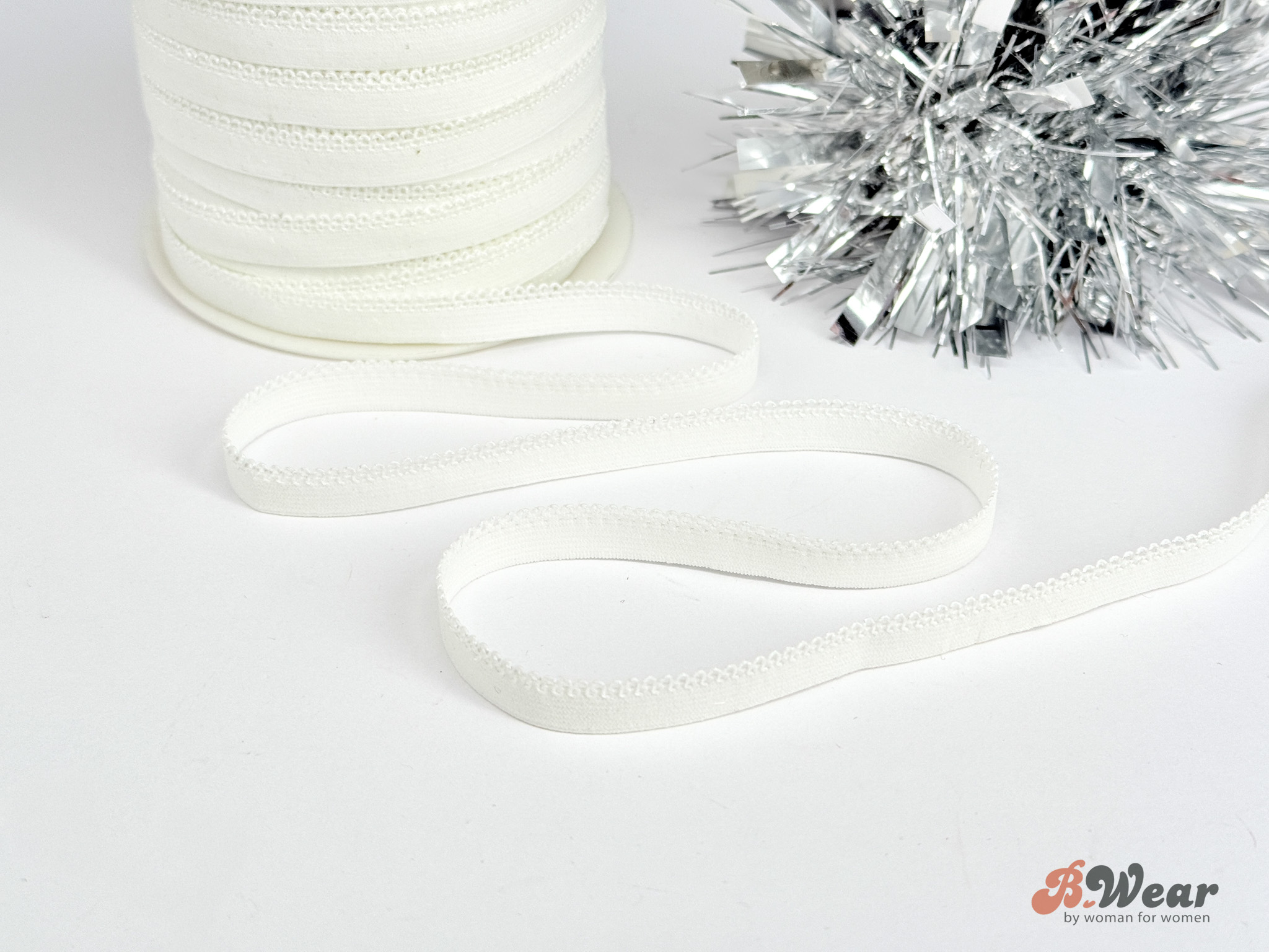 Cute panty elastic 10 mm - White - 2