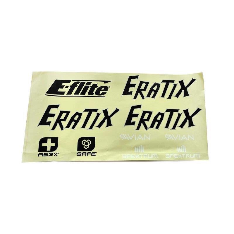 E-flite Decal Sheet: Eratix 3D 1.6m (64inch)