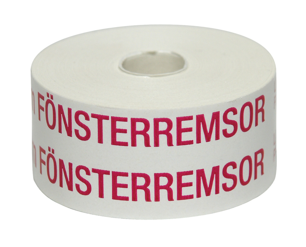 Fönsterremsa vit 25 m 25 mm