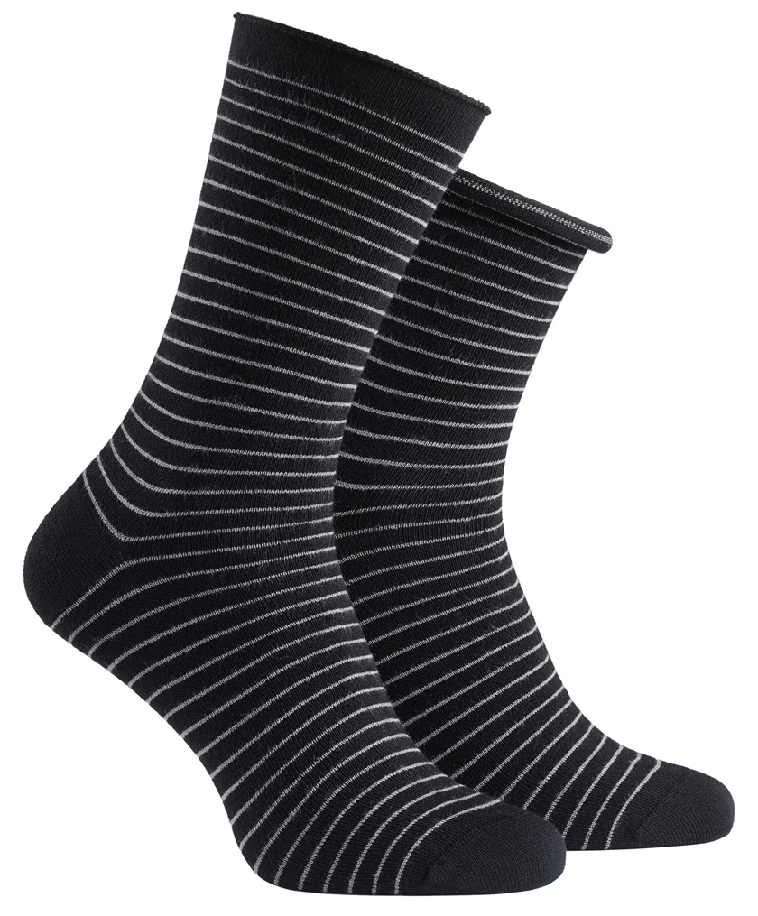 10-pack Diabetes Strumpor Bambu med roll-top